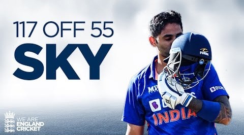 Suryakumar Yadav’s Incredible 117 off 55 Balls at Trent Bridge! – England v India