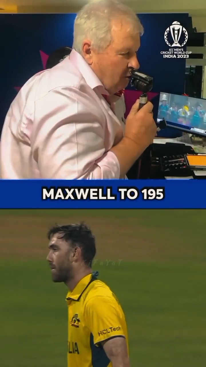 The Greatest of all time Glenn Maxwell ❤️