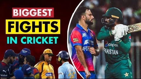 Top 10 Most Intense Fights In Cricket History 🤬