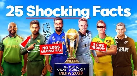 25 Shocking Facts About Cricket World Cup That You Did Not Know – CWC 2023
