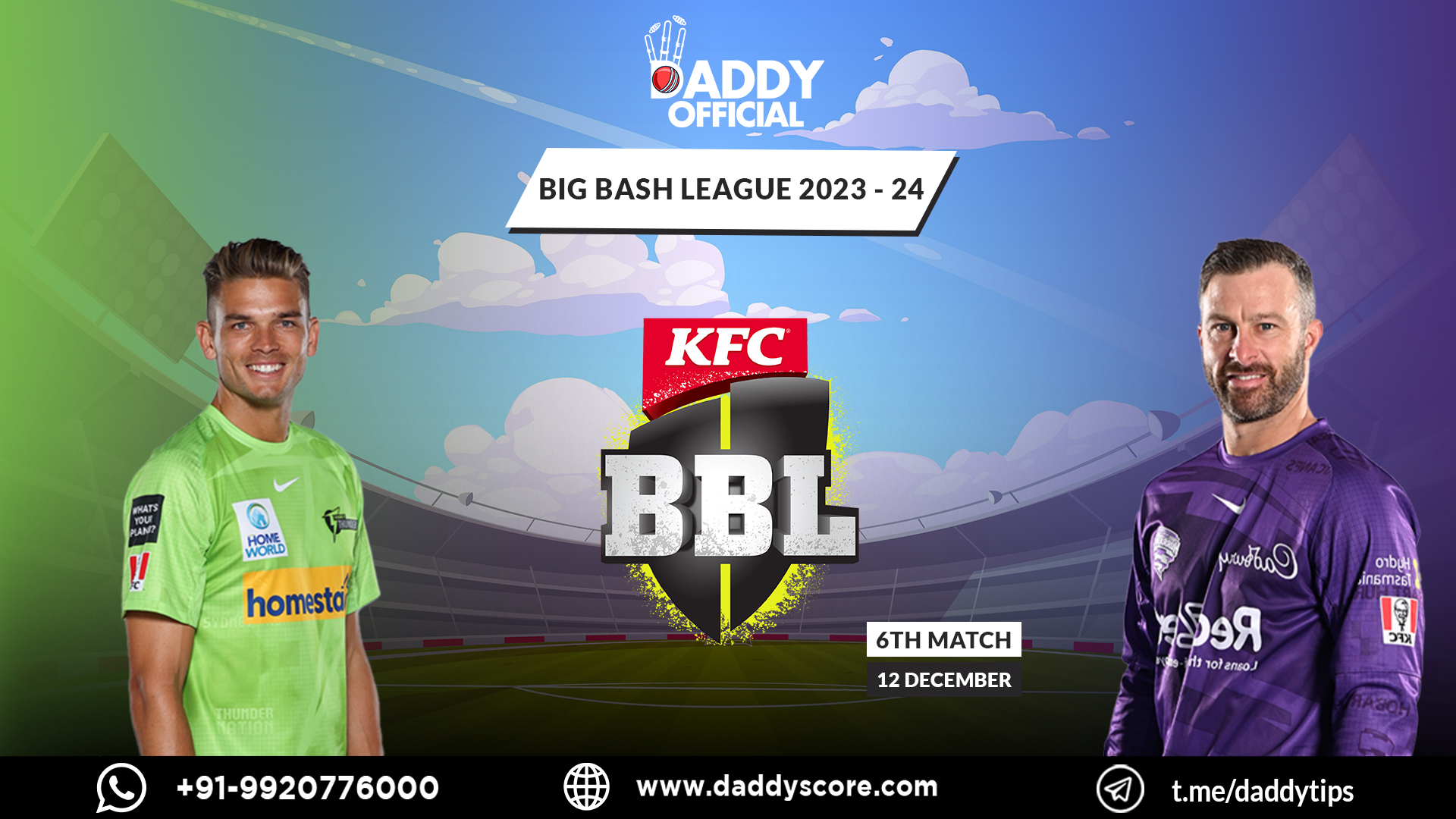 Big Bash League 2023 |Brisbane Heat vs Sydney Thunder,  | 6th Match Highlights