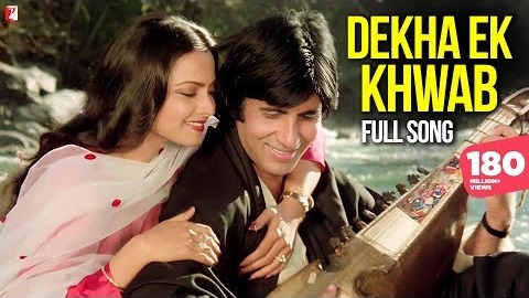 Dekha Ek Khwab Song – Silsila – Amitabh Bachchan, Rekha – Kishore Kumar, Lata Mangeshkar, Shiv-Hari