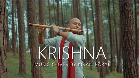 Krish Theme – Krishna Theme – Shri Krishna Govinda Hare Murari Soulful Flute Cover by Kiran Baral
