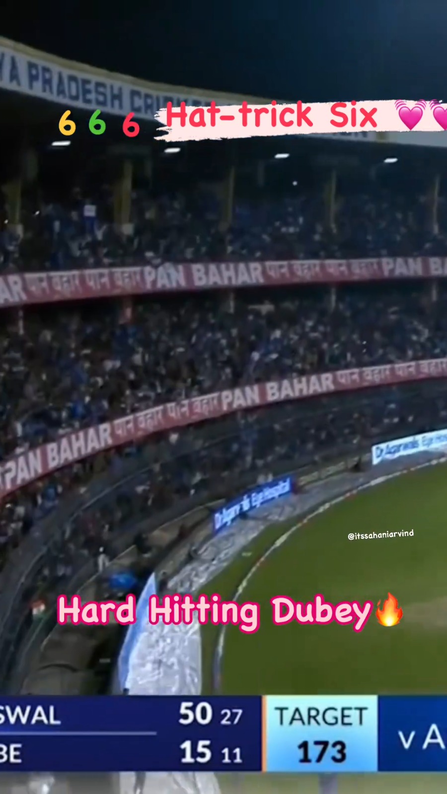 Hard Hitting Dubey 6 6 6