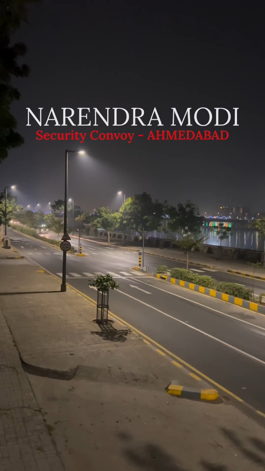 How Many Cars in NARENDRA MODI Convoy…? Security Convoy in Ahmedabad