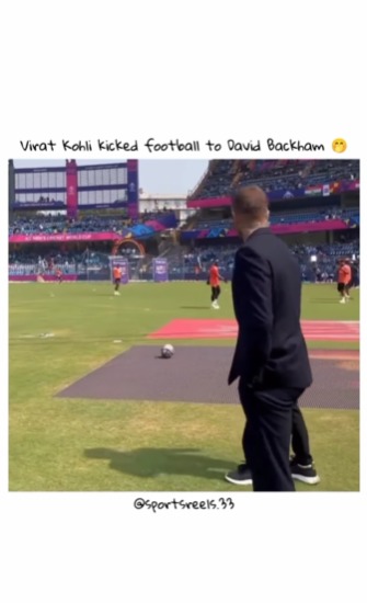Virat Kohli the footballer 🔥