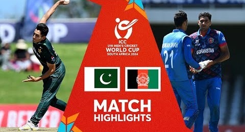 Pakistan v Afghanistan – Match Highlights – U19 CWC 2024