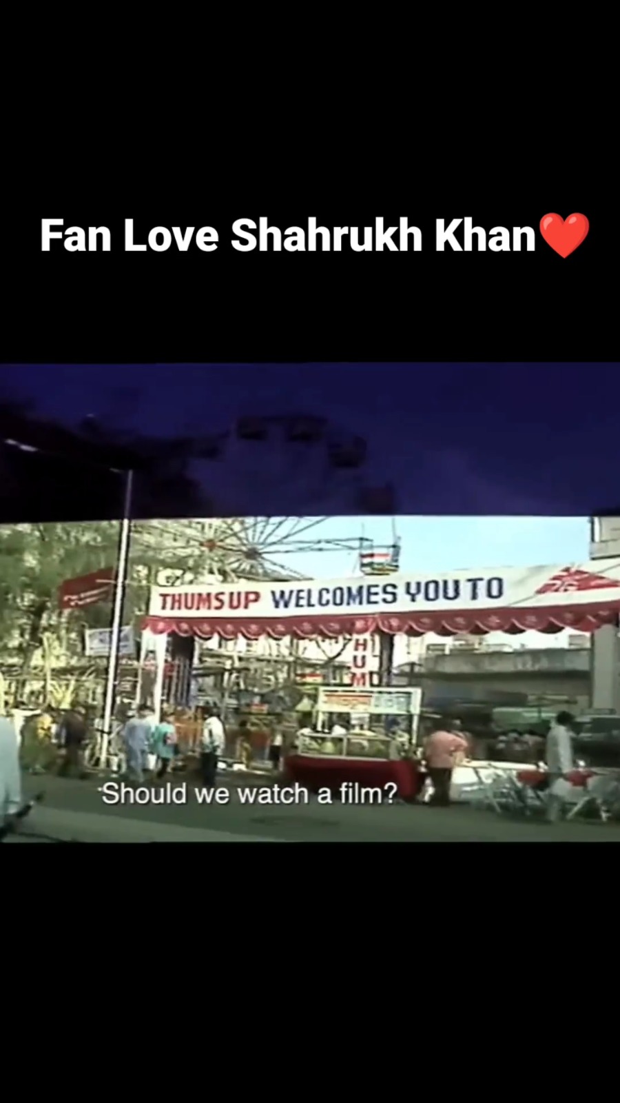 Shahrukh khan love Fans❤😀