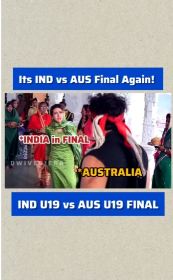 IND vs AUS Final Again!!! 🇮🇳💙