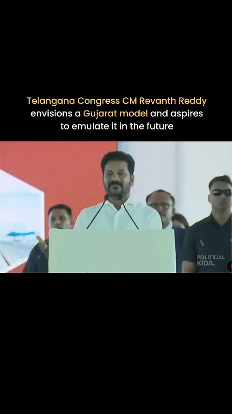 Telangana Congress CM is inspired to support PM Modi’s vision to make India a $5 trillion economy. And praises PM modi for many developmental schemes.