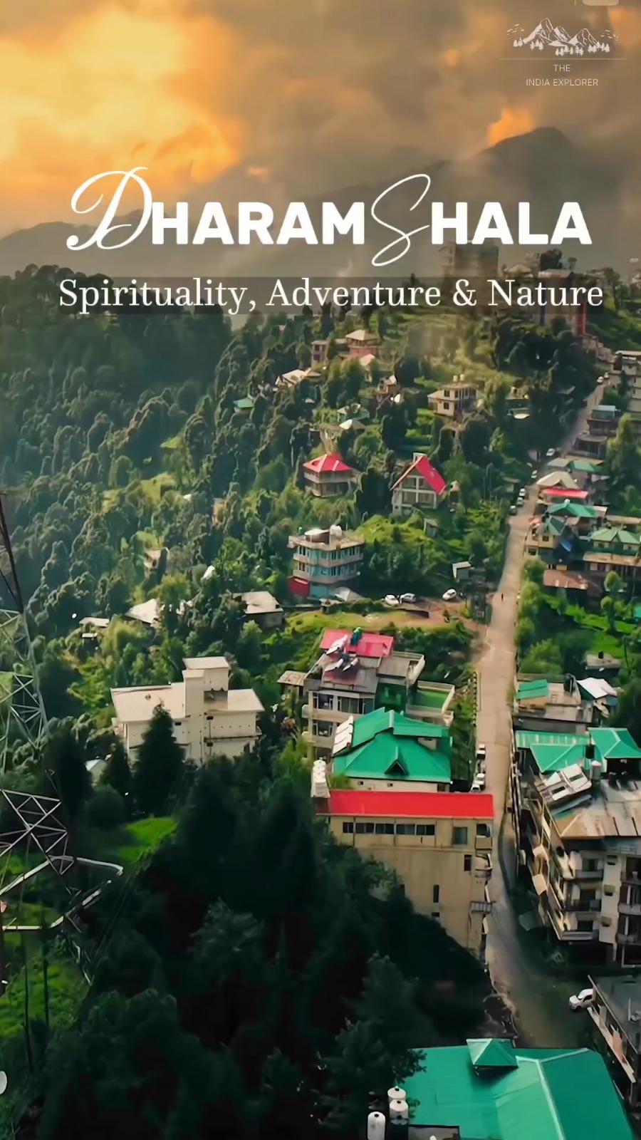 📍Dharamshala: A Tranquil Haven in the Himalayas