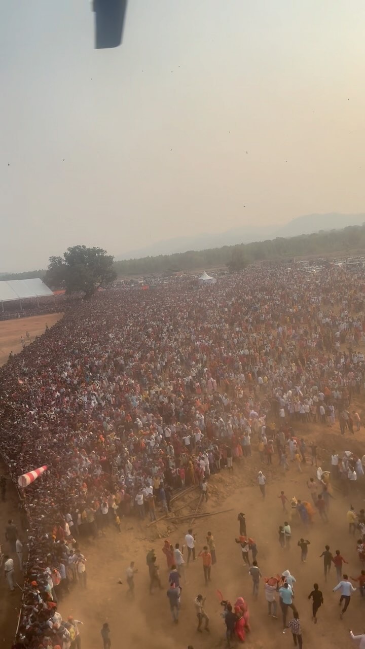 Amazing support in Jharkhand. It’s a clean sweep for BJP..