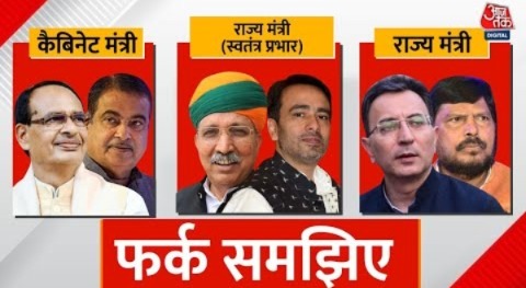 Modi की नई Cabinet में कौन कितना ताकतवर? जानिए | Modi 3.0 Cabinet | Minister of Sate | Aaj Tak