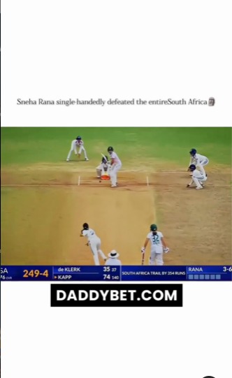 Sneha rana takes 10 wickets 🗿🔥