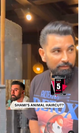 Shami bhai got new look 🤩 That Ranvijay Balbir look suits him very well 🩷