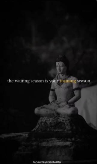 Waiting season is your training season, Mahadev best is yet to come ✨💓