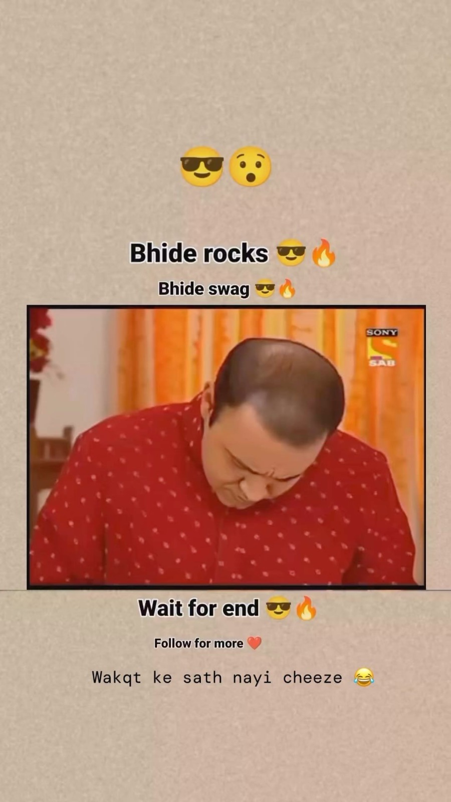 Bhide Bhai Swag 😎😍