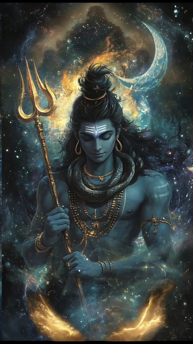 Lord Shiva, the supreme power and giver, is worshipped with Maha Mrityunjaya Mantra from Hindu Scriptures.🎉