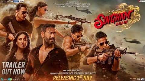 Singham Again | Official Trailer | A Rohit Shetty Cop Universe | In Cinemas 1st Nov