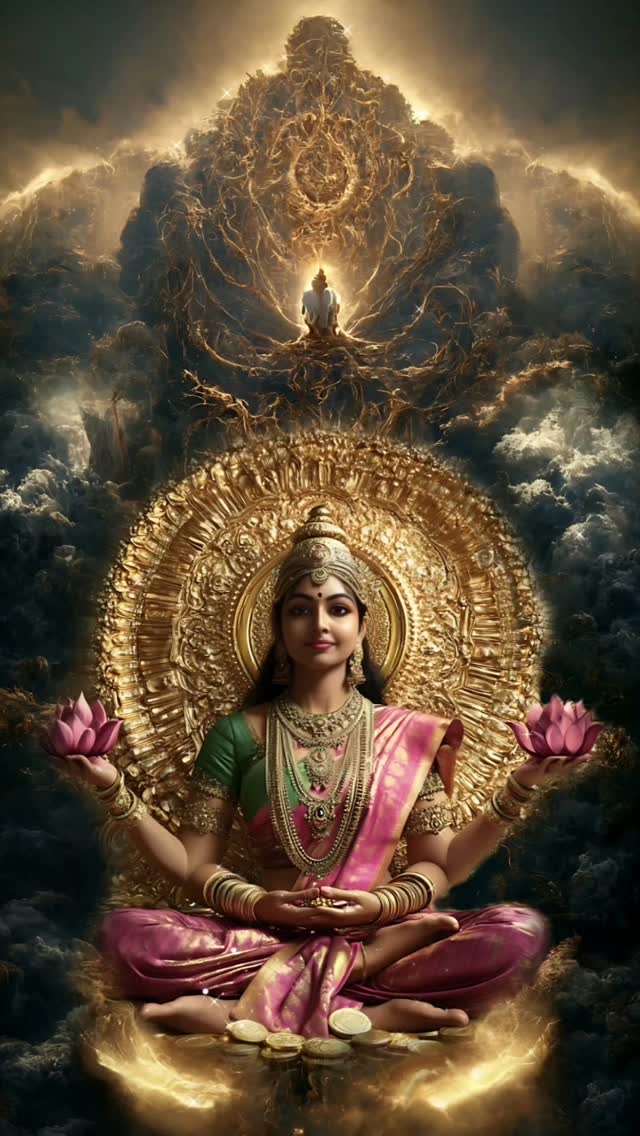 Worship of Goddess Lakshmi ✨🙏