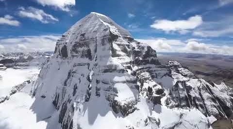 Kailash Parvat Drone View