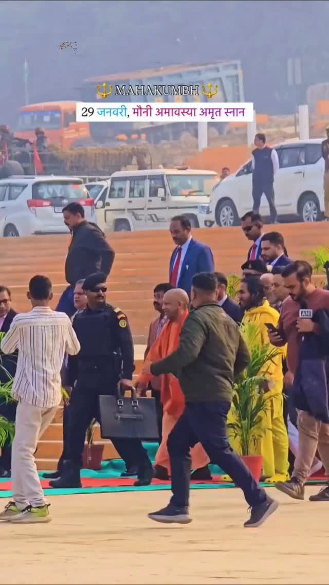 29 January Moni amavasya Amrit snan at MahaKumbh