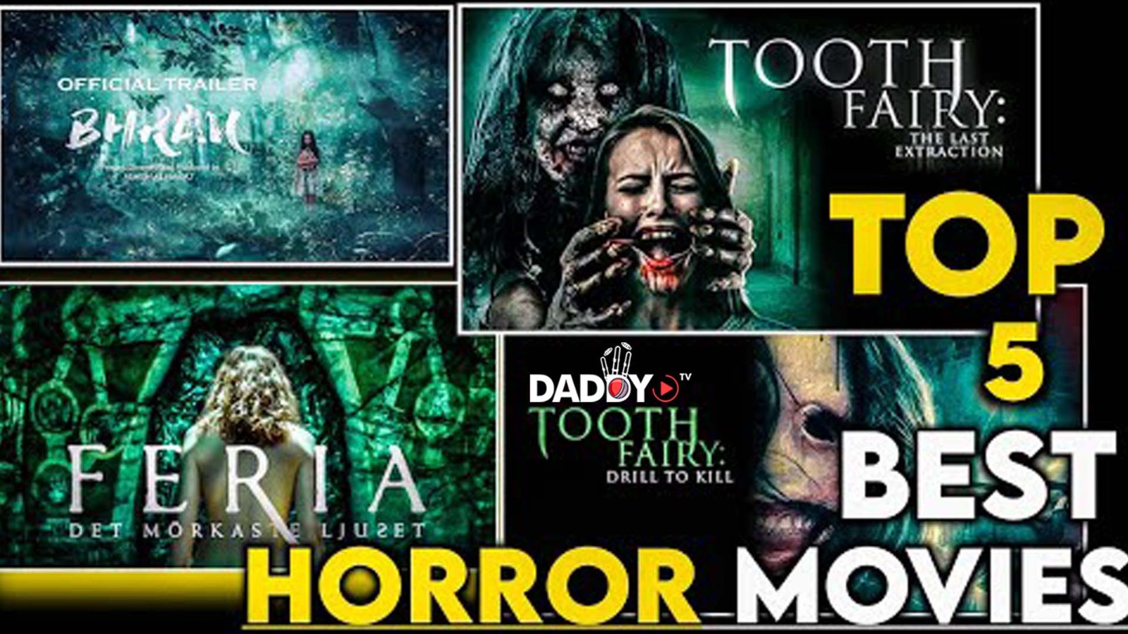 Top 5 Most Horror Movies List In Hindi | Best Horror Movies List in hindi | Scariest Movies List