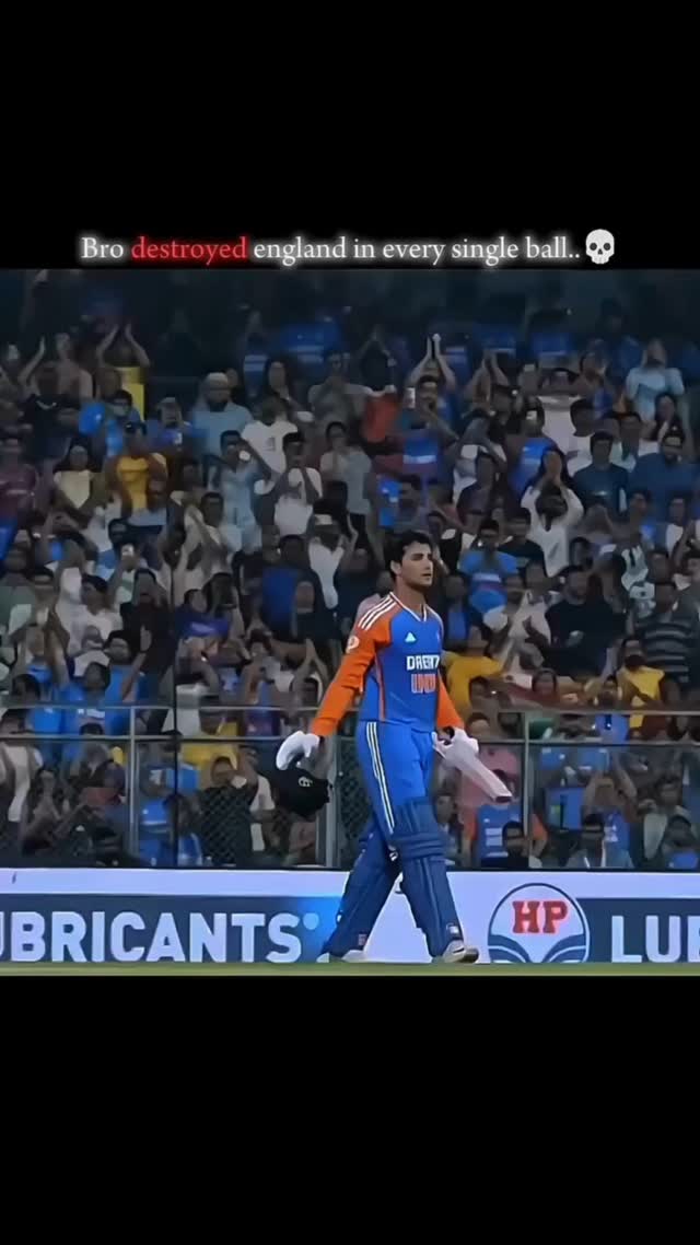 Bro destroyed in england in every single ball🏏🏏
