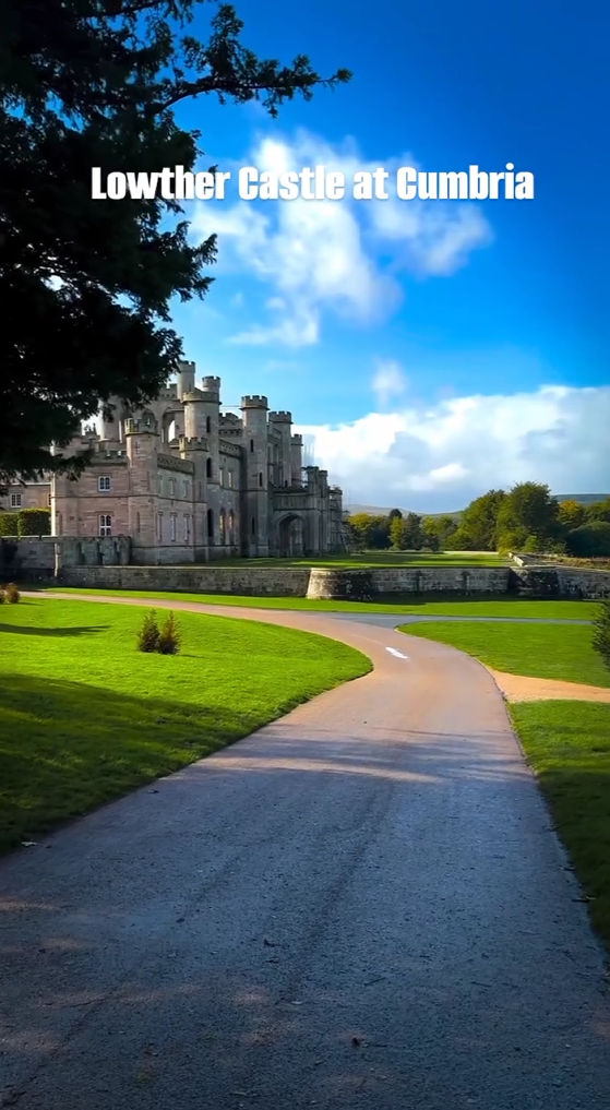 Lowther Castle at Cumbria
