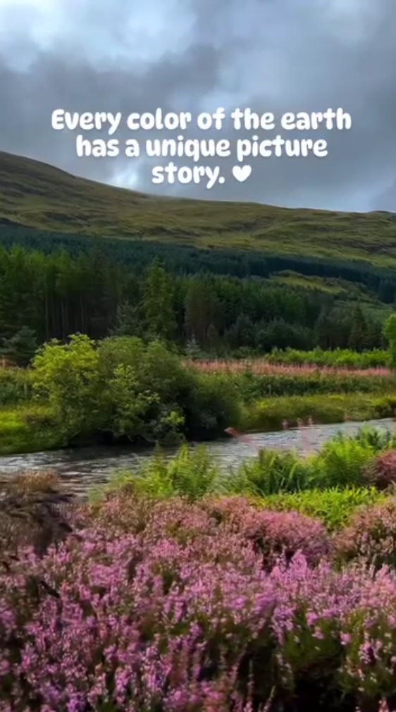Every color of the earth has a unique picture story.❤