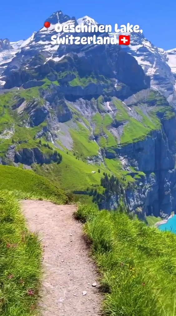 Oeschinen Lake, Switzerland