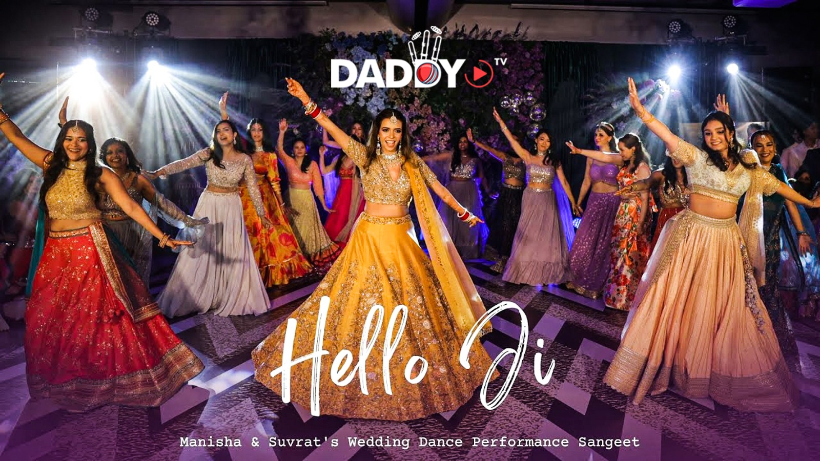 Hello Ji || Manisha & Suvrat’s Wedding Dance Performance || Sangeet