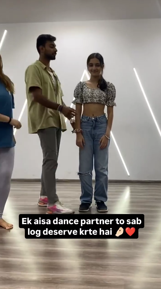Share your partner 🫶 . Dance