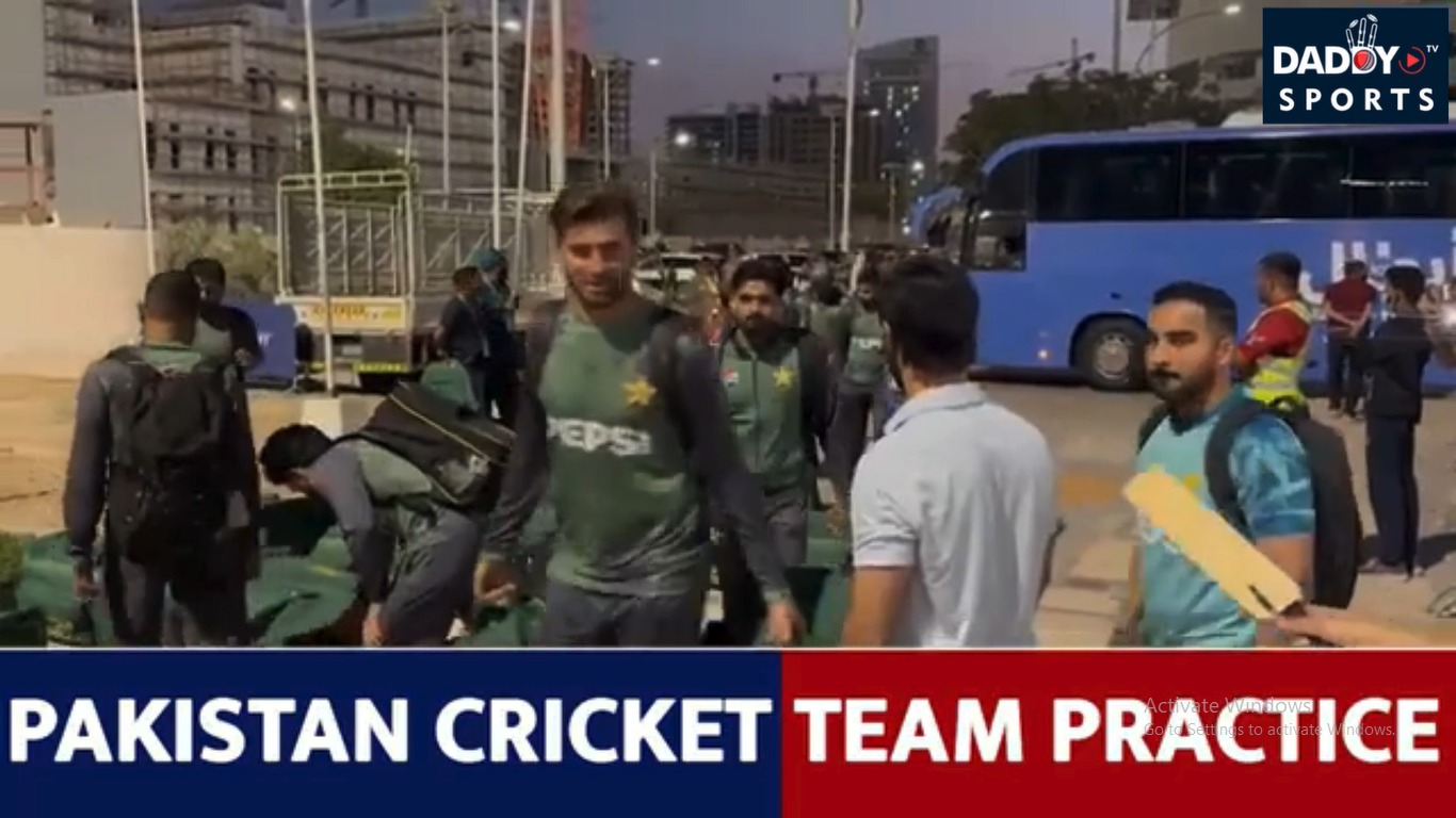CHAMPIONS TROPHY 2025 : PAKISTAN CRICKET TEAM PRACTICE IN DUBAI | RIZWAN | BABAR | SHAHEEN