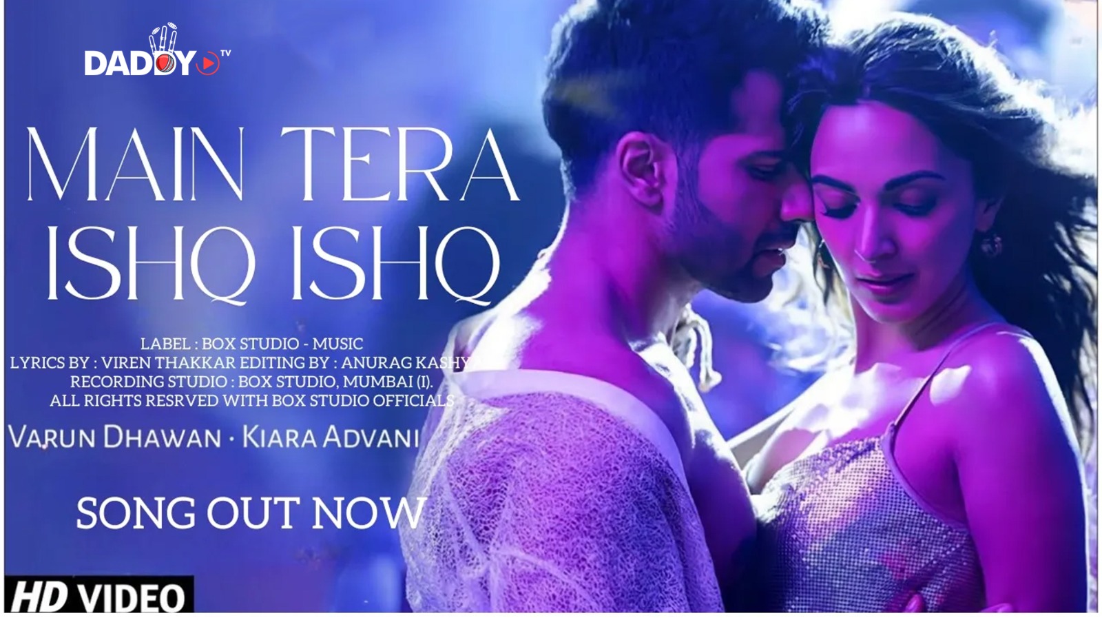 Varun Dhawan & Kiara Advani New Song Released | New Hindi Romantic Songs 2025 | New Hit Songs Hindi