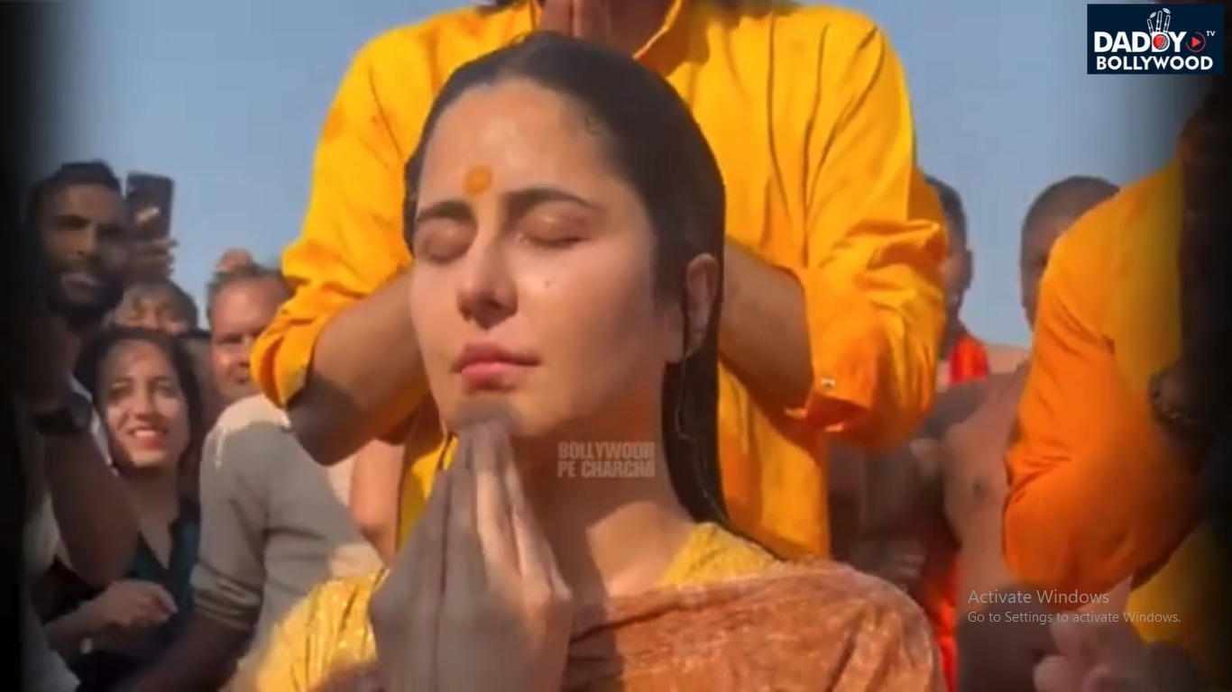 Katrina Kaif Takes a Spiritual Dip at Mahakumbh with Her Mother-in-Law