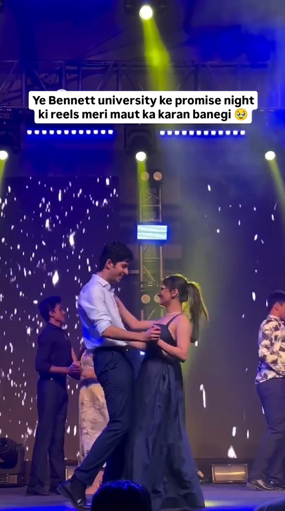 The way the he is looking at her through the whole dance ..
