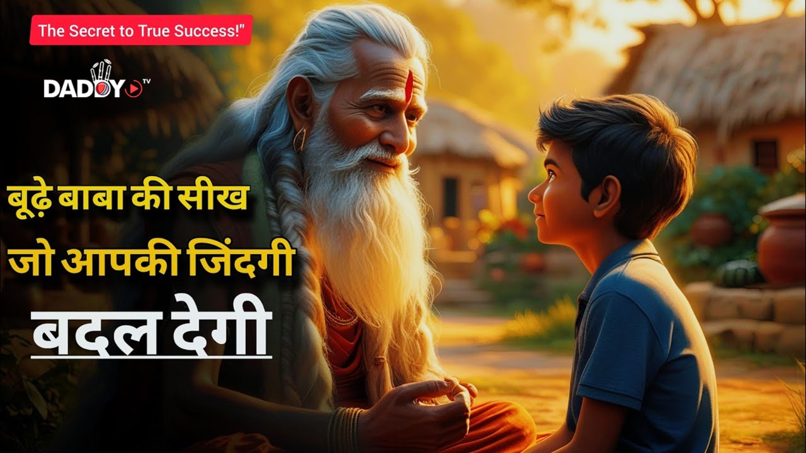 Secret True Success | Hindi Motivation Story | बूढ़े बाबा की अनमोल सीख