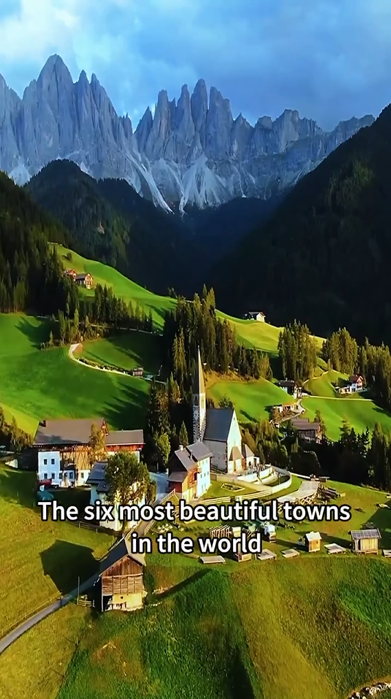 The 6 most beautiful small towns