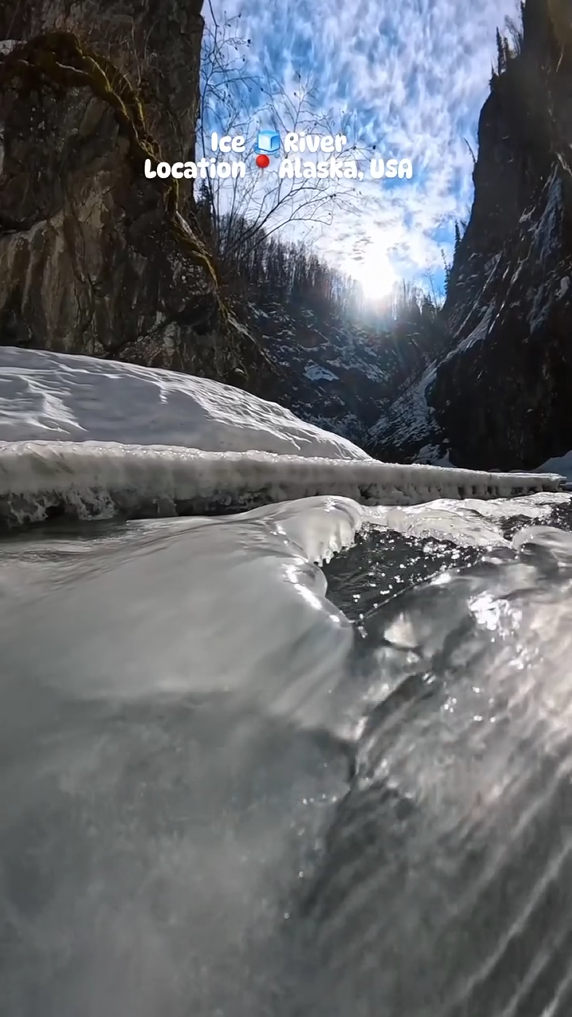 Ice RiverLocation Alaska, USA