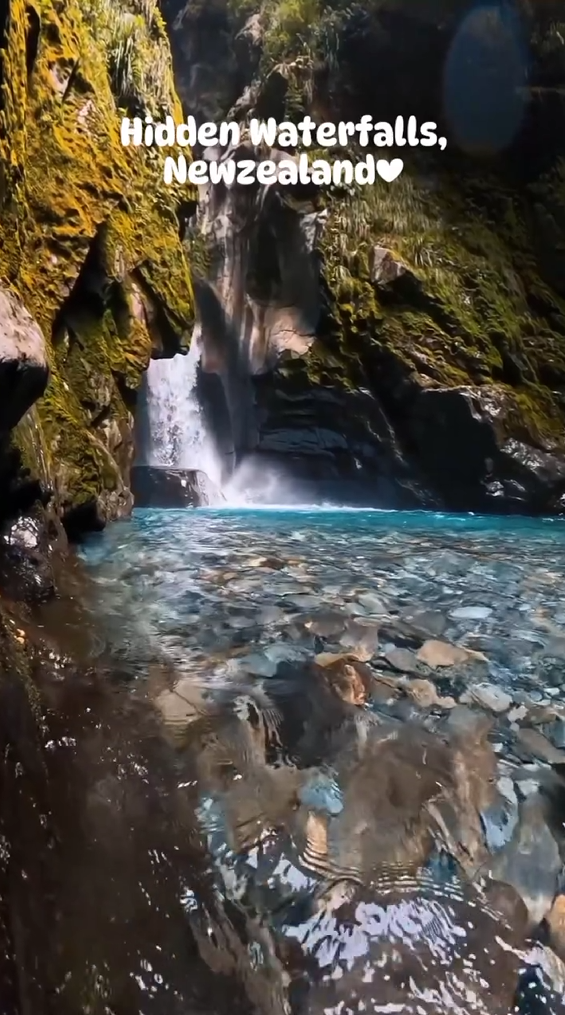 Hidden Waterfalls, Newzealand❤