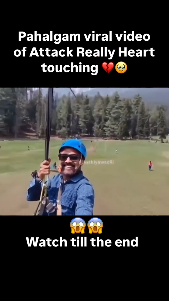 Pahalgam Attack viral video 🥹.