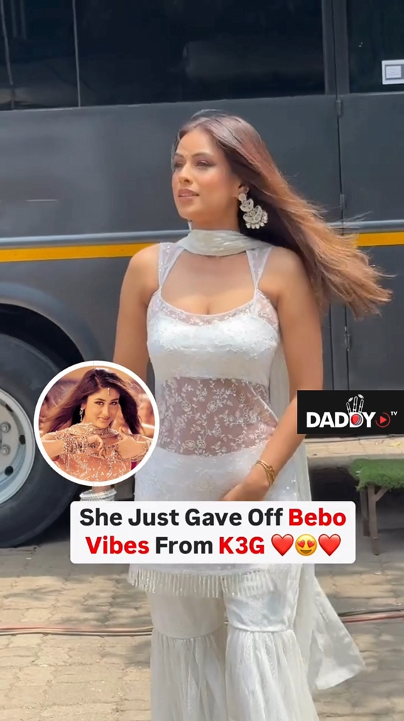 Nia Sharma snapped today