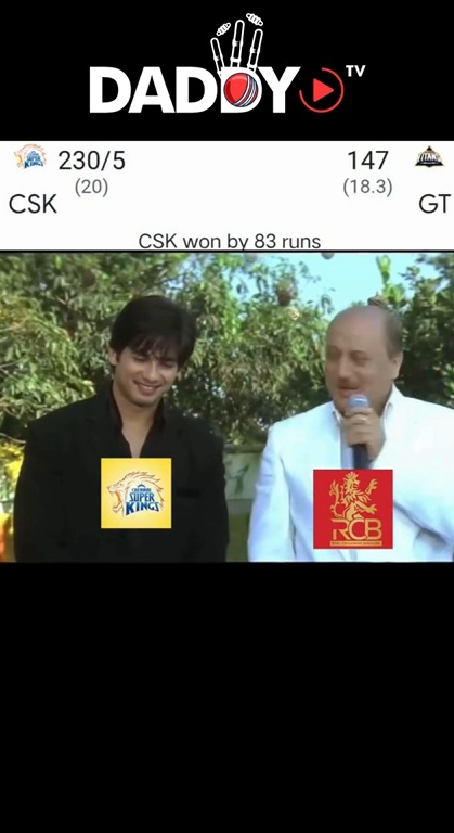 CSK vs GT Meme